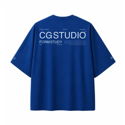Cg Studios 01 T-shirt Form Study Oversize 220 Gsm thumbnail 2
