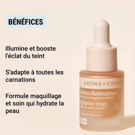 Gouttes Illuminatrices Acide Hyaluronique & Vitamine C thumbnail 3
