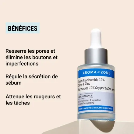 Sérum Concentré Niacinamide 10%, Cuivre & Zinc thumbnail 4