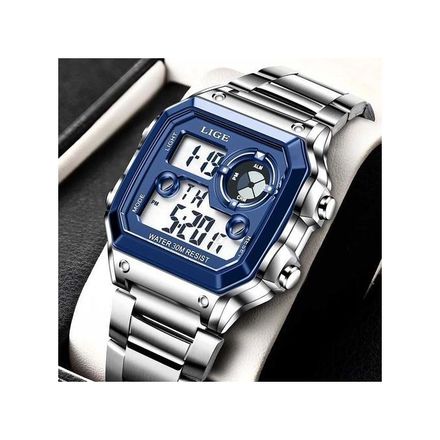 Montre Numérique Sport Quartz Double Affichage   thumbnail 4