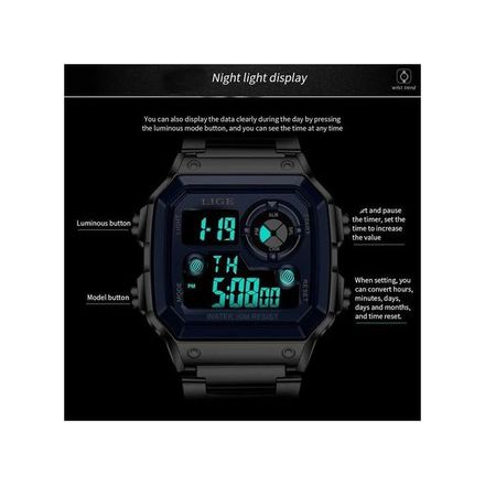 Montre Homme En Acier Inoxydable Lg8921c thumbnail 4