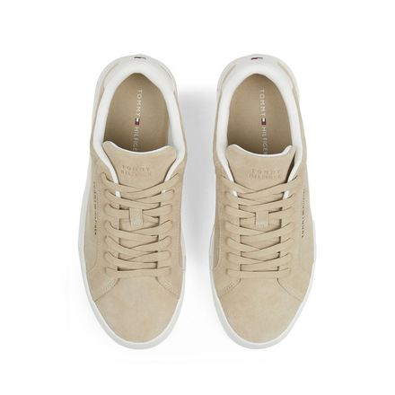Tommy Th Court Better Suede Beige thumbnail 3