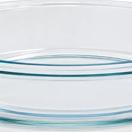 Set De 2 Plats À Four En Verre Ovales – 1,6 L + 2,4 L – Idéal Pour La Cuisson Et Le Service thumbnail 2