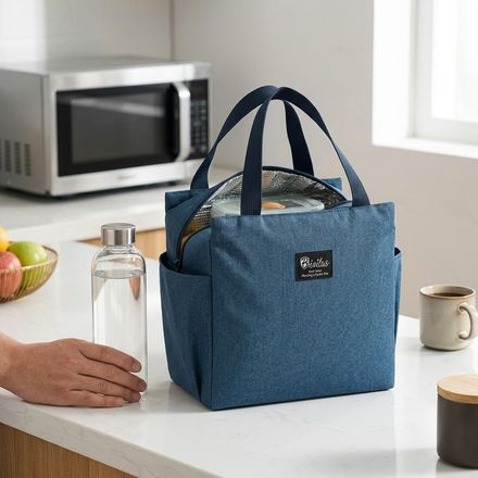 Sac Isotherme Lunch Pratique et Confortable avec Fermeture Éclair thumbnail 4