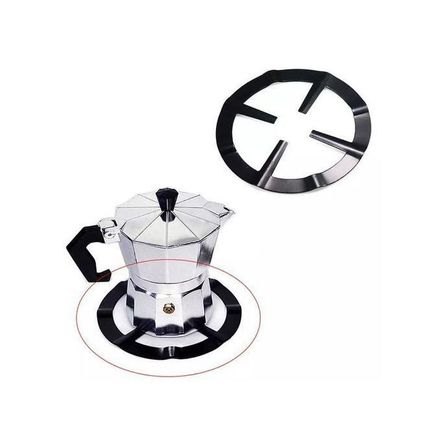Support Réducteur En Acier Inoxydable Cuisinière À Gaz Noir Plaque thumbnail 1