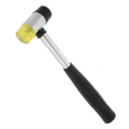 Marteau En Caoutchouc Multifonction De 25 Mm, Marteau Souple À Double Face Antidérapant, Anti-huile Et Non Combustible, Pour Une Utilisation Longue Durée thumbnail 3