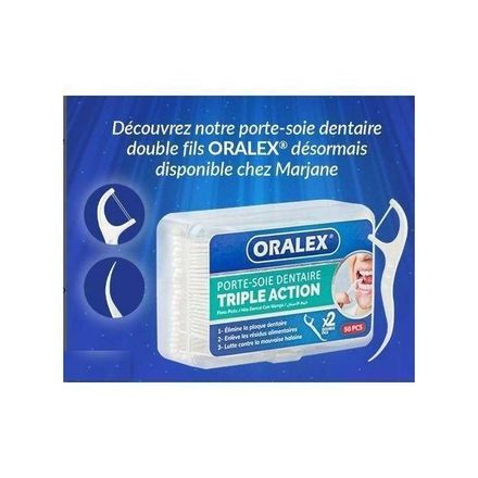 Porte Soie Dentaire Double Fils - 50 Pièces thumbnail 2