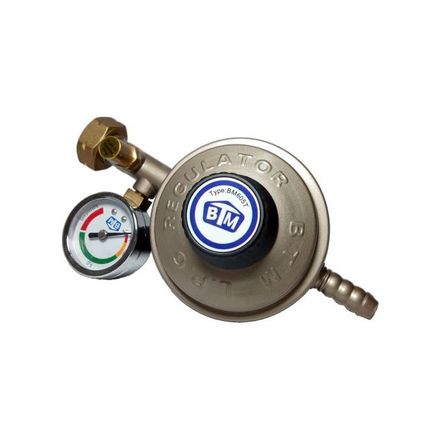 Régulateur /détendeur De Gaz Butane Avec Manomètre thumbnail 2