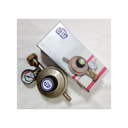 Régulateur /détendeur De Gaz Butane Avec Manomètre thumbnail 4
