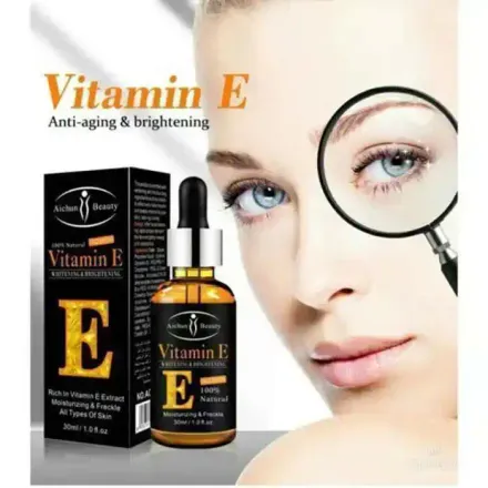 Sérum Visage & Contour Des Yeux 100 % Naturel – Vitamine E Antioxydante thumbnail 2