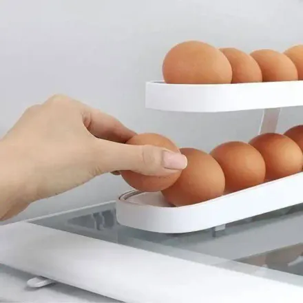 Boîte De Rangement Enroulable Pour Réfrigérateur, Distributeur René, Support Stockage T1, Nouveau thumbnail 3