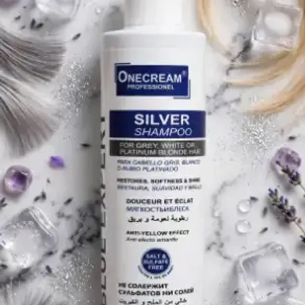 Shampooing Silver Anti-reflets Jaunes Pour Cheveux Gris thumbnail 3