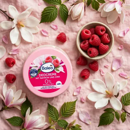 Crème Déodorante 48h Sans Aluminium, Parfum Framboise Et Magnolia thumbnail 3