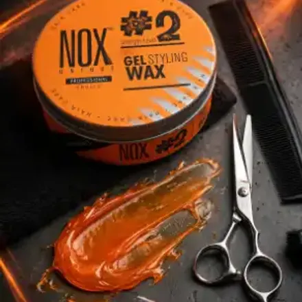 Cire Coiffante Gel Wax Fixation Niveau 2 Effet Naturel Cheveux thumbnail 3