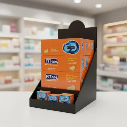 Préservatif Plaisir Intense Fraise, 48 Boites De 3 Condoms thumbnail 1