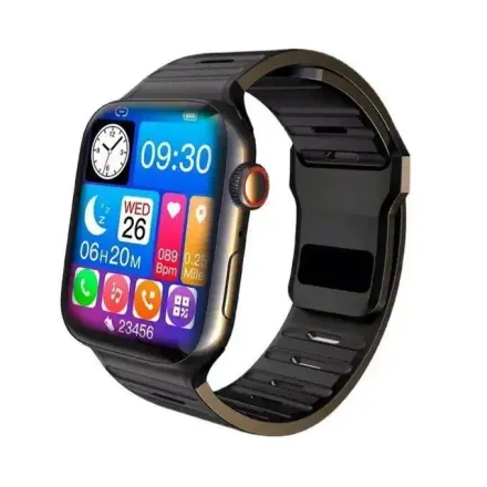 Montre Homme Et Femme Connecté Tactile Avec Deux Ceinture thumbnail 2