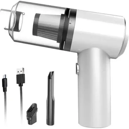 Aspirateur À Main Portable, Mini Aspirateur 2 En 1 Pour La Maison Et La Voiture, Couleur Aléatoire thumbnail 1