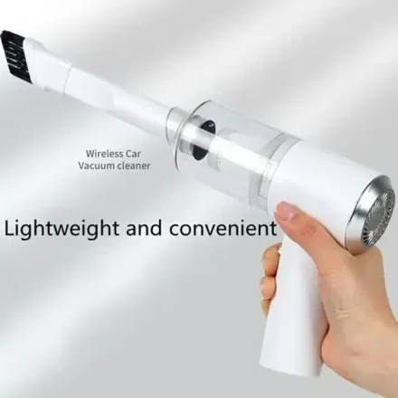 Aspirateur À Main Portable, Mini Aspirateur 2 En 1 Pour La Maison Et La Voiture, Couleur Aléatoire thumbnail 3