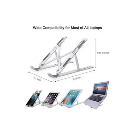 Support Pour Pièces Portable, Aluminium, Ajustable 7 Positions, Antidérapant, Ergonomique thumbnail 2