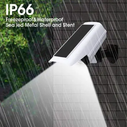 Lampe Solaire - Caméra Factice - Détecteur De Mouvement - 3 Modes D'éclairage - Ip66… thumbnail 2