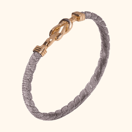 Bracelet Homme En Or Jaune 18 Carats – Maille Tressée & Fermoir Élégant thumbnail 1