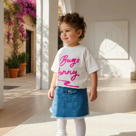 Obtenez Un Look Amusant Avec Cet Adorable Ensemble Bugs Bunny thumbnail 1