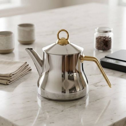 Théière - Cafetière En Inox thumbnail 1
