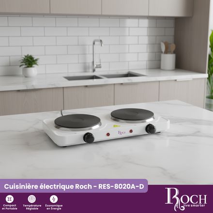 Cuisinière Électrique 2 Plaques Res-8020a-d thumbnail 1