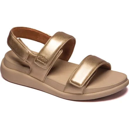 Adjustable Flatform Back-st Polyester, Natural Leather Platino thumbnail 1
