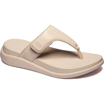 Adjustable Flatform Toe-post Polyester, Natural Leather Paris Beige thumbnail 2