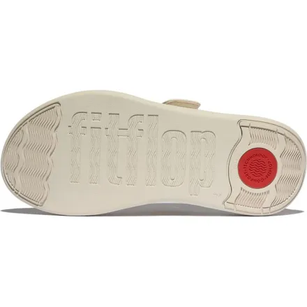 Adjustable Flatform Toe-post Polyester, Natural Leather Paris Beige thumbnail 4