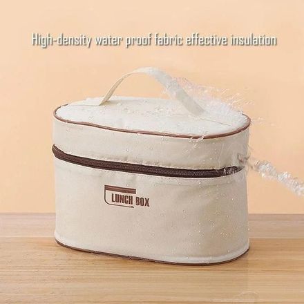 Lunch Box Isotherme En Acier Inoxydable Avec Sac Thermique thumbnail 2