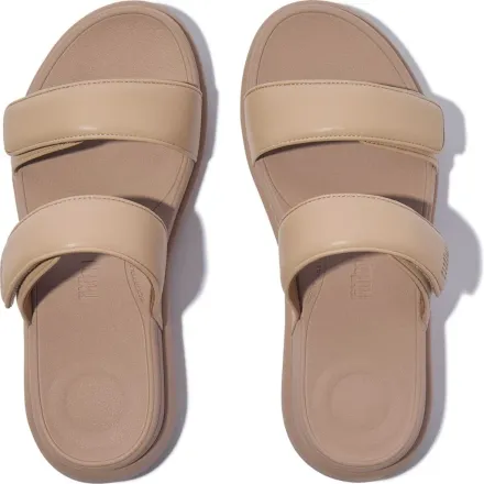 Go Adjustable Flatform Two-b Polyester, Natural Leather Classic Beige thumbnail 3