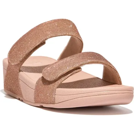 Lulu Adjustable Shimmerlux Slide Pu, Textile thumbnail 3
