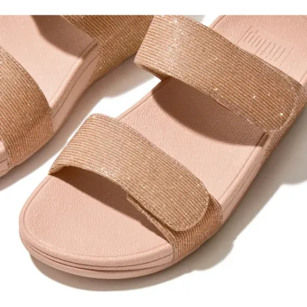 Lulu Adjustable Shimmerlux Slide Pu, Textile thumbnail 4