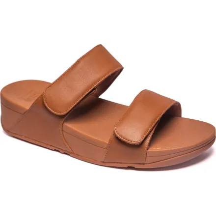 Lulu Adjustable Leather Slide Natural thumbnail 3