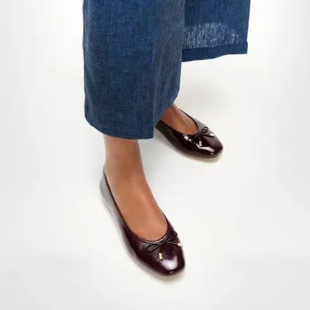 Ballerines Vernies Delicato Bow — Confort Dynamicush thumbnail 3