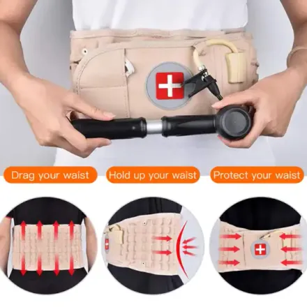 Ceinture Lombaire Gonflable De Décompression – Soutien Du Dos Et Soulagement Des Maux De Dos thumbnail 4