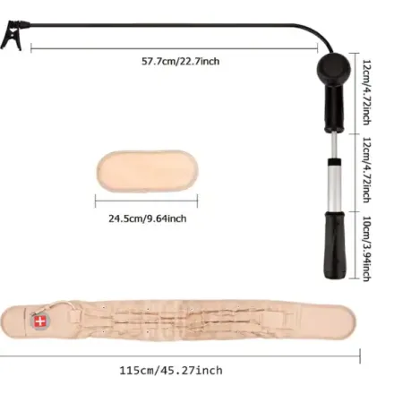Ceinture Lombaire Gonflable De Décompression – Soutien Du Dos Et Soulagement Des Maux De Dos thumbnail 3