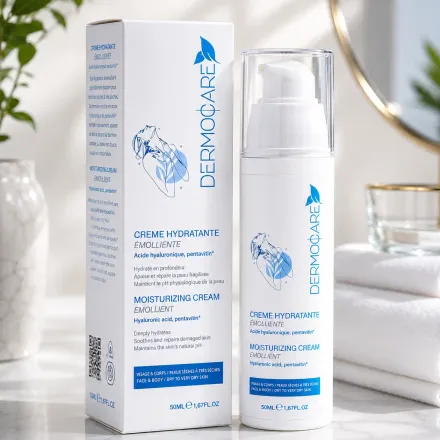 Crème Hydratante Émolliente  Acide Hyaluronique & Pentavitin – Visage & Corps thumbnail 2