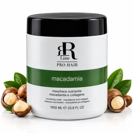 Masque Capillaire Pro Hair À La Macadamia & Collagène – 1000 Ml – Soin Nourrissant Et Réparateur thumbnail 3