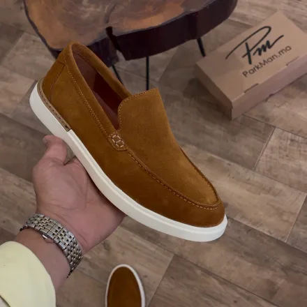 Mocassins Homme En Daim thumbnail 2