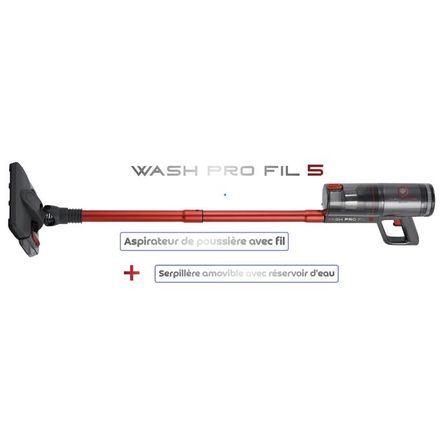 Aspirateur Wash Pro Fil 5 – Aspirateur avec Fil & Serpillère à Réservoir d'Eau – Nettoyage Complet 2-en-1 thumbnail 1