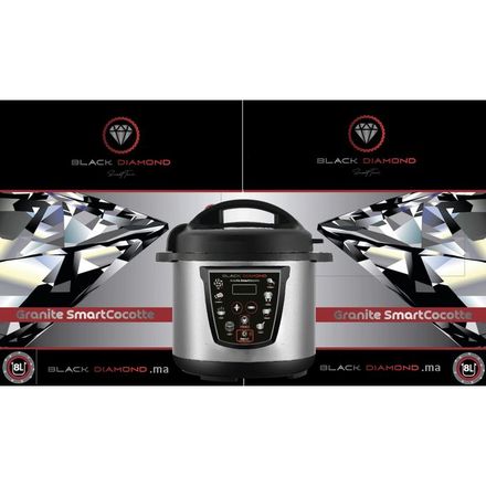 Autocuiseur Granite Smart Cocotte 8l thumbnail 4