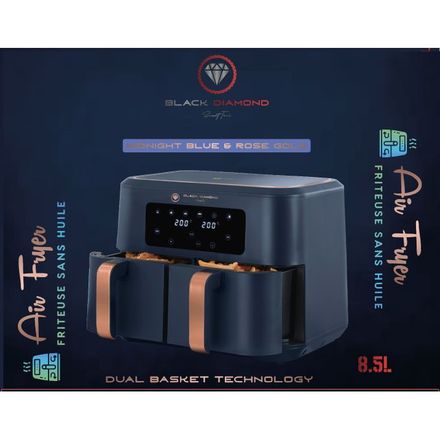 AIR FRYER 8.5L : Friteuse sans huile Dual Double Basket thumbnail 2