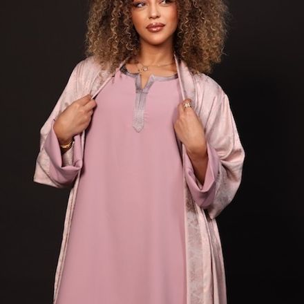 ENSEMBLE SULTANA - ROSE & GRIS thumbnail 3