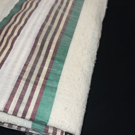 Tissu Bzioui prestige – Bande centrale texturée thumbnail 3