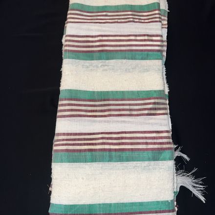 Tissu Bzioui prestige – Bande centrale texturée thumbnail 4