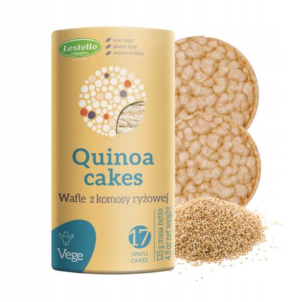 Galettes de Quinoa Sans Gluten Lestello 135g thumbnail 1