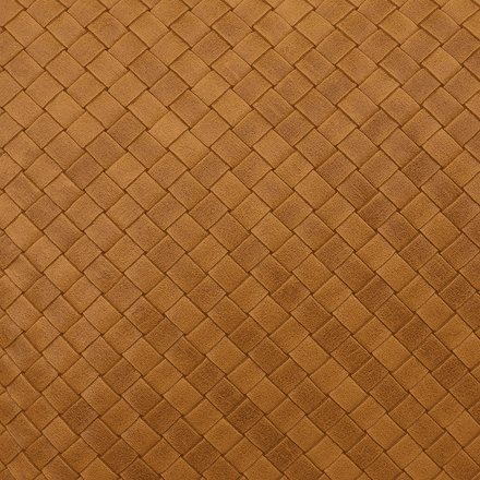 Sac fourre-tout en cuir Tan fait à la main - Design tissé thumbnail 2